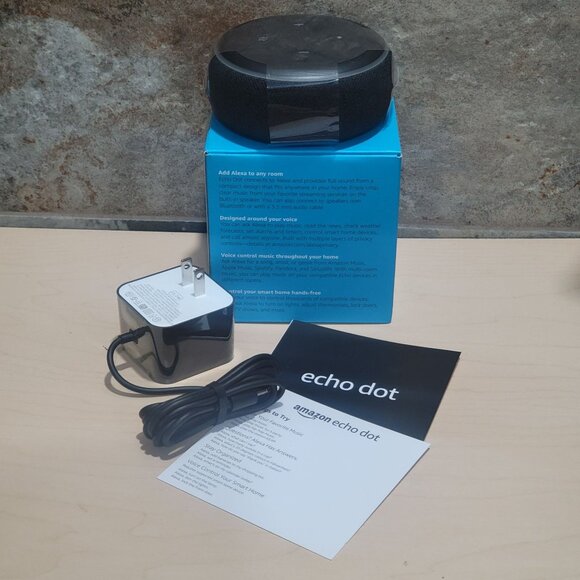 Amazon Echo Dot 3rd Gen Smart Speaker with Alexa NIB 2018 - Picture 5 of 7
